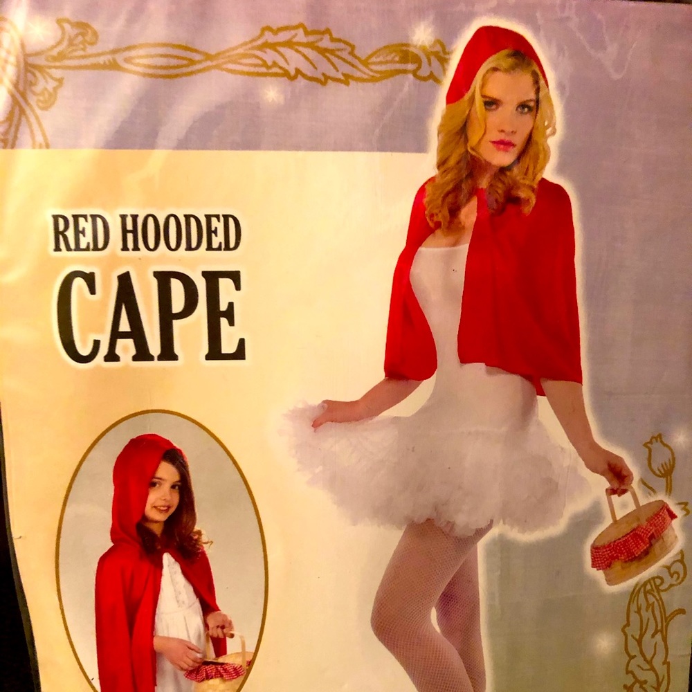 Red Hooded Cape